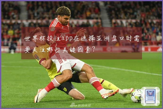 世界杯投注app在选择亚洲盘口时需要关注哪些关键因素？